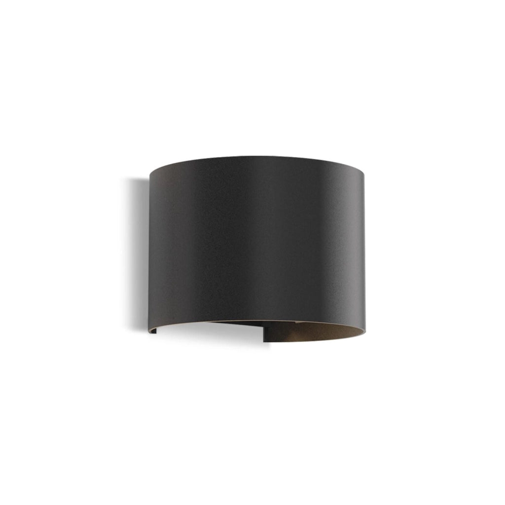 ZMH Moderna lampada da parete a LED per esterni con luce verso l'alto e verso il basso per camera da letto e corridoio