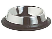 CIOTOLE IN ACCIAIO INOX PER CANI  cm.34x9,5h. capienza lt.2,40