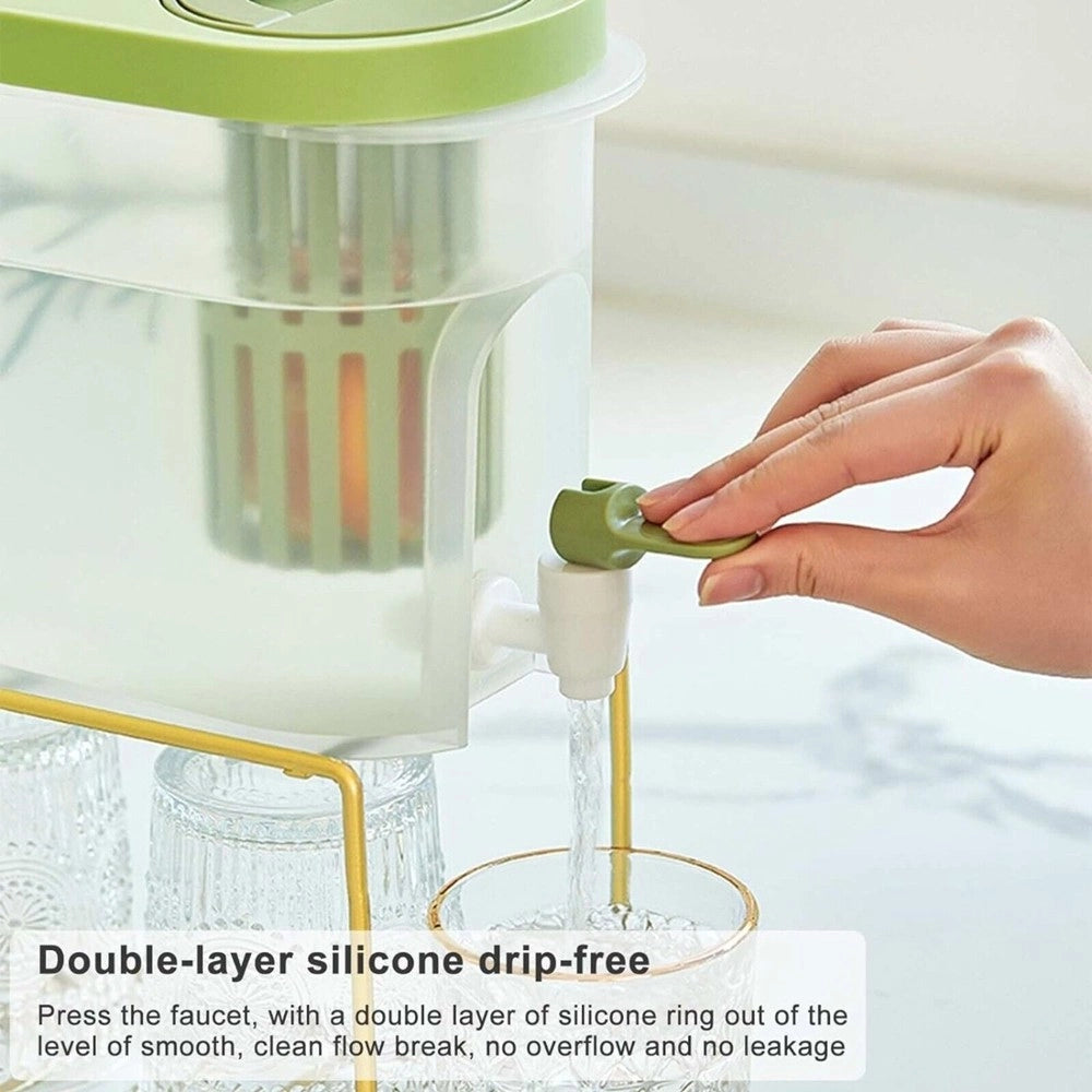 Trade Shop - Dispenser Contenitore 3,9 Lt Con Rubinetto Per Bevande Distributore Da Eventi -