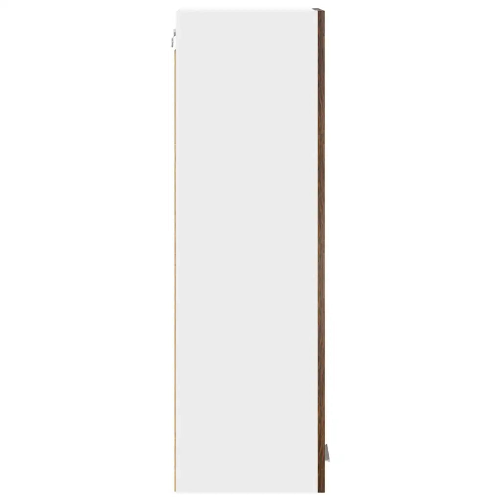Armadio pensile Rovere fumé 30 x 31 x 100 cm Legno multistrato