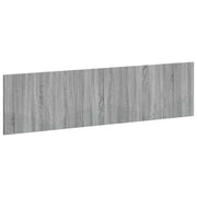 Testiera da Muro HOORN Sonoma grigio Legno ingegnerizzato 897371
