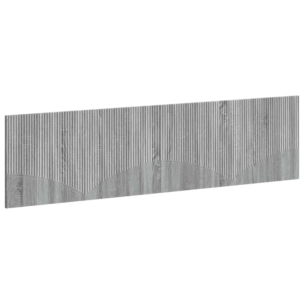 Testiera da Muro HOORN Sonoma grigio Legno ingegnerizzato 897371