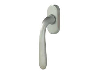 MARTELLINA DK GOCCIA IN ZAMA FINITURA OTTONE CROMO SATINATO- - movimento quadro mm.7 - 4 pezzi COTTALI