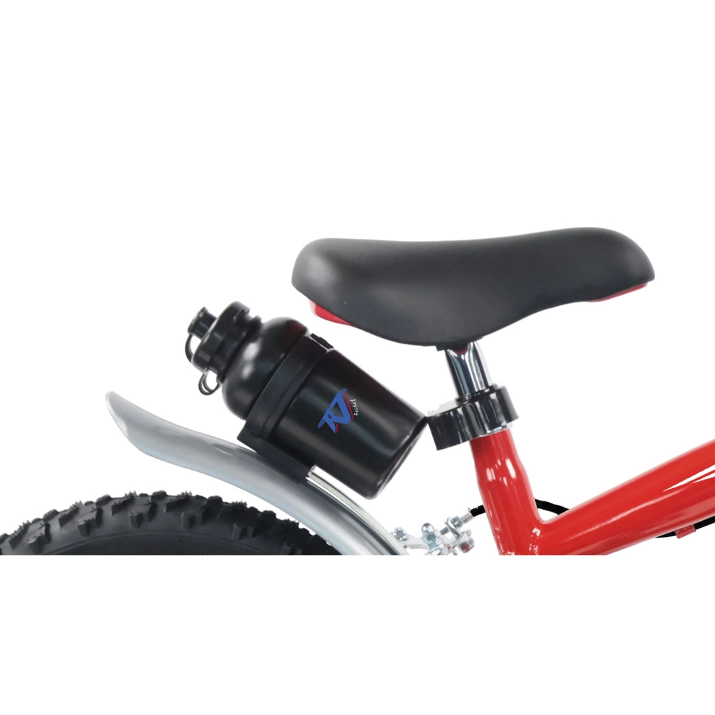 Bicicletta per Bambini 16" Rocket Freni Caliper e Stabilizzatori in Acciaio Hi-Ten Rosso