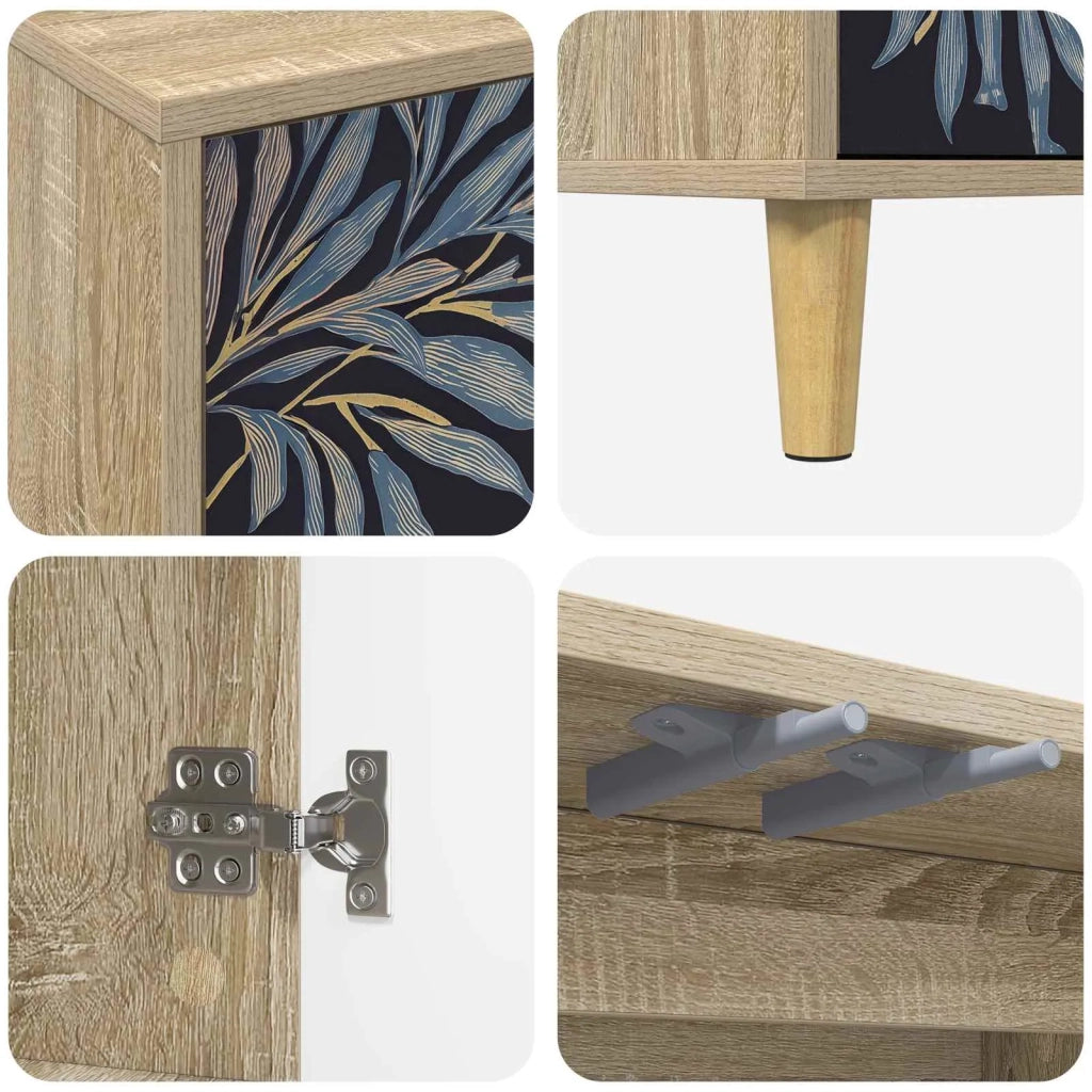 Mobile TV DOKKUM 69 x 33 x 50 cm Sonoma Legno ingegnerizzato 8006997