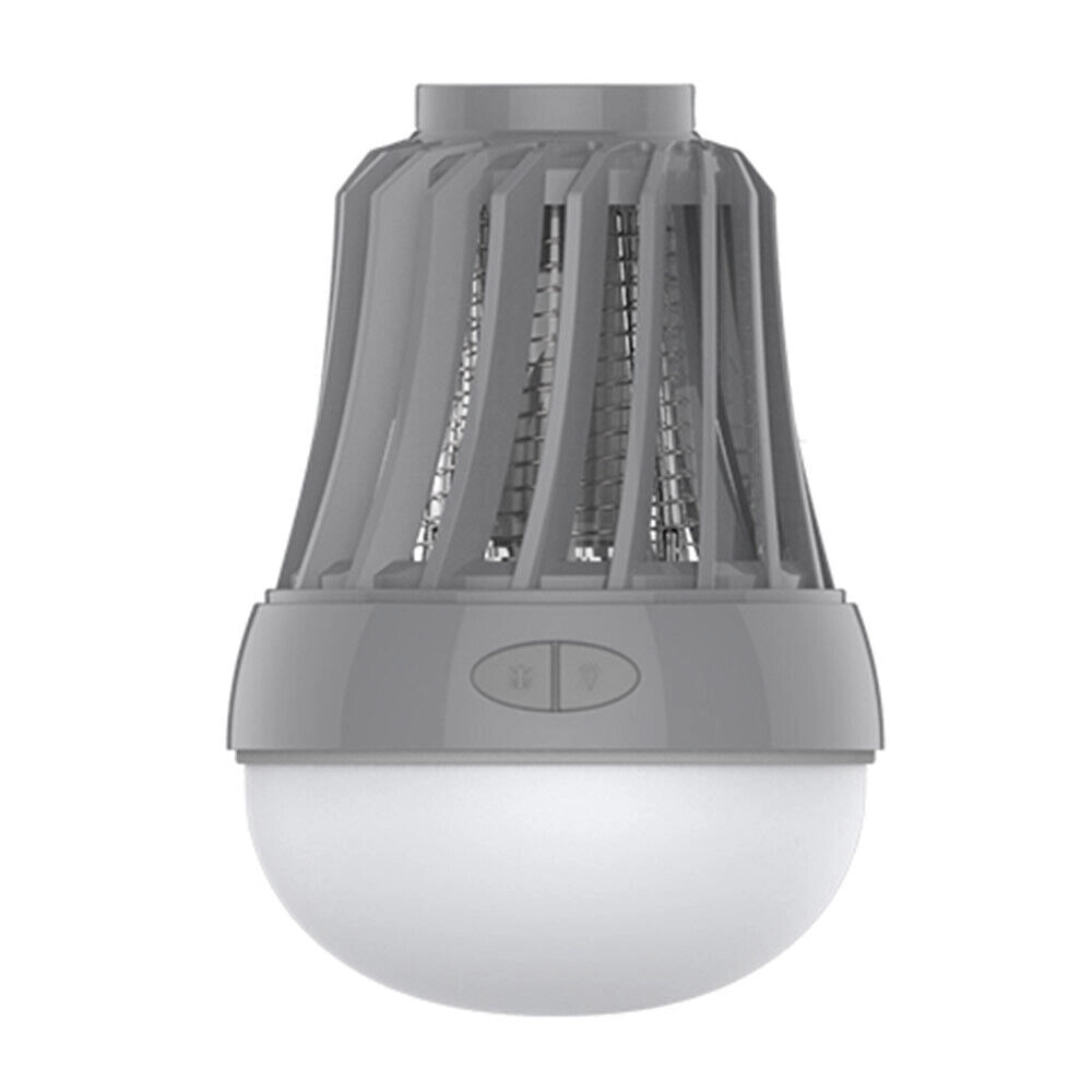 Zanzariera Elettrica Torcia Lampada LED da Campeggio Anti Zanzare Batteria AAA