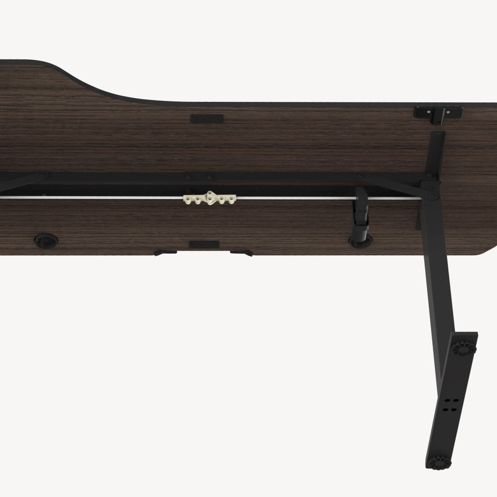 Scrivania 'Stryn' Regolabile in Altezza con Sollevamento Elettrico 160 x 60-75 Effetto Noce - pro.tec