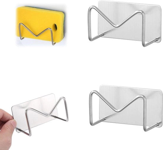 Supporto per Spatola per Cucina - Supporto per Spatola in Acciaio Inossidabile e Impermeabile - Forma a M - 2 Pezzi