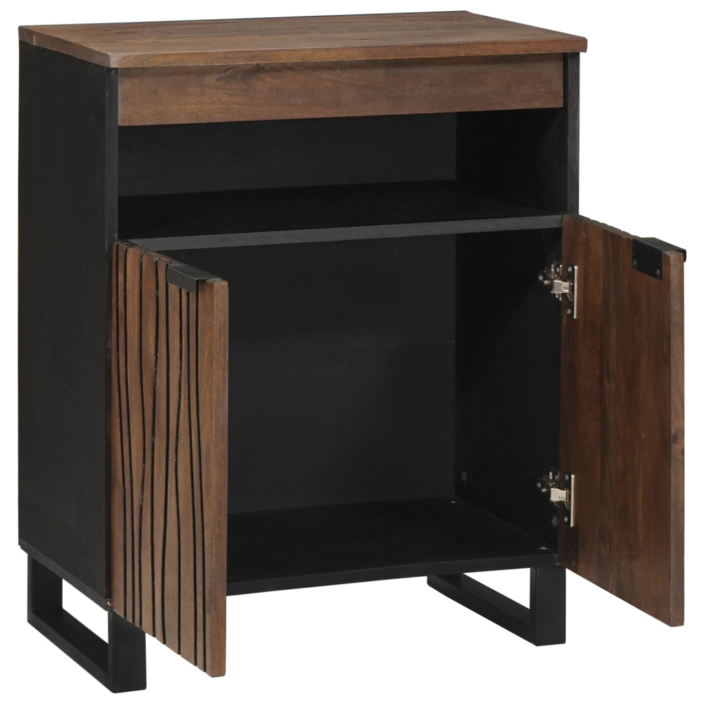 Buffet 60x33.5x75 cm in Legno Massello e Legno Compensato
