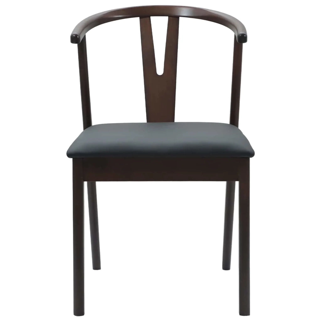 Sedia da pranzo 2 pcs Marrone chiaro e nero 42020403