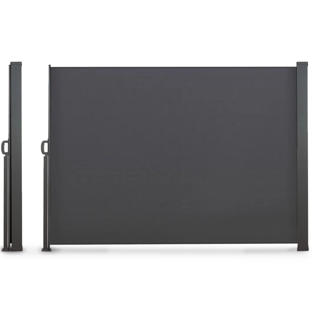 ProBache - Tenda laterale retrattile esterna 180 x 300 CM grigio antracite