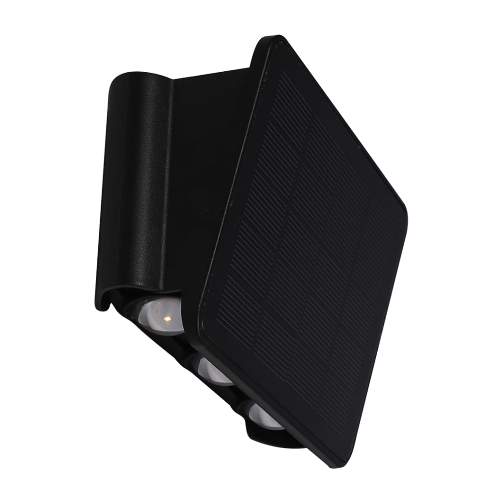 Applique solare LED Eko-Light Alf 50 lm 3000K nera IP54