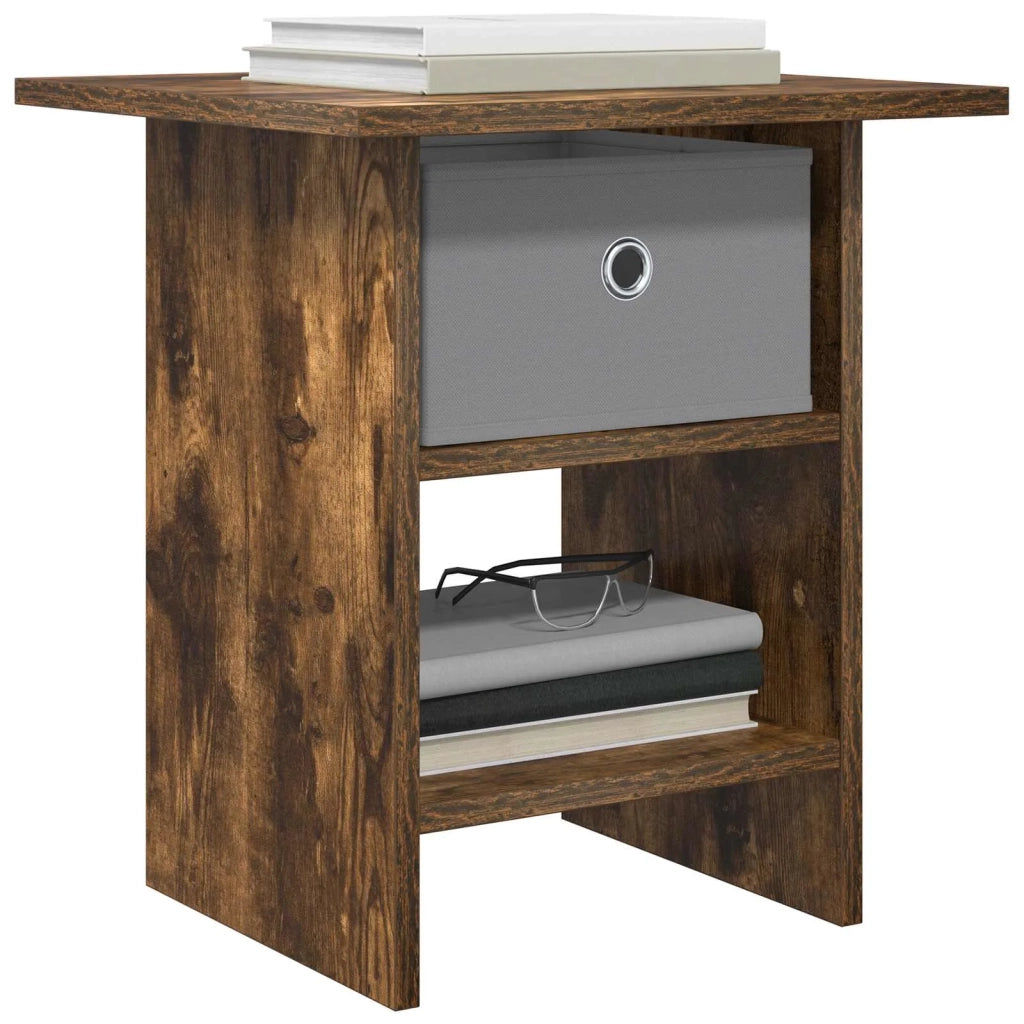 Comodino Rovere fumé 41 x 40 x 45 cm Legno multistrato 8000444