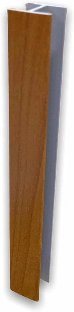 GIUNZIONI PER ZOCCOLO CUCINA CONFEZIONE DA 4 PEZZI H 10 CM CILIEGIO