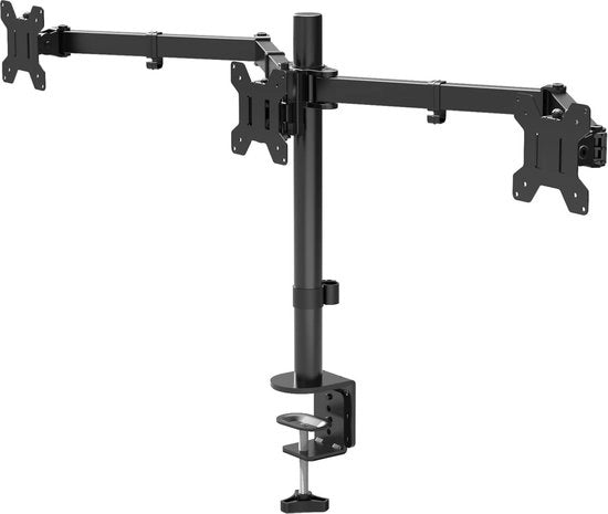 Braccio Monitor per 3 Schermi - Braccio per Laptop Regolabile