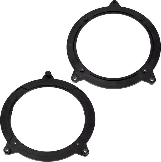 Set di 2 adattatori per autocollegamenti per altoparlanti Ø130 mm - lato porta, parte posteriore - compatibile con BMW 3 (E46) - facilità di installazione.