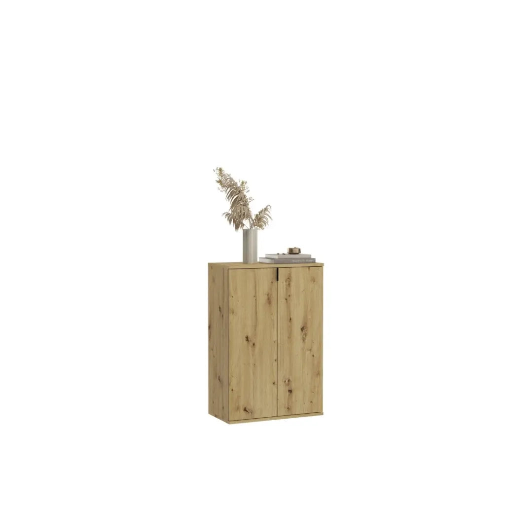 Mobile contenitore a 2 porte – Rovere chiaro – BODITE