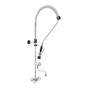 Miscelatore cucina con doccetta in ottone cromato 14_0002473