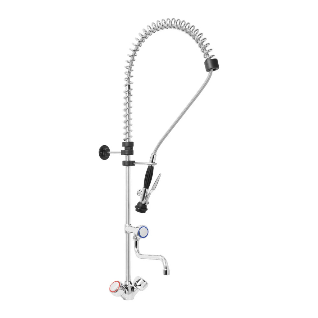 Miscelatore cucina con doccetta in ottone cromato 14_0002473