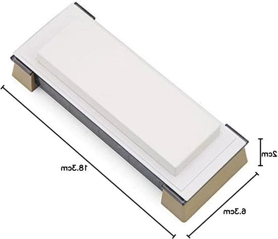Pietra di abrasione per casa da 1500 per wetsteen - Cerax CR-1503-W Pietra di imbevimento - 7.2 x 2.5 x 0.8 pollici