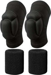 Protezione ginocchia 20 mm spessore schiuma EVA antiscivolo flessibile per volley pallavolo danza giardinaggio scelta professionale confortevole e flessibile protezione ginocchia