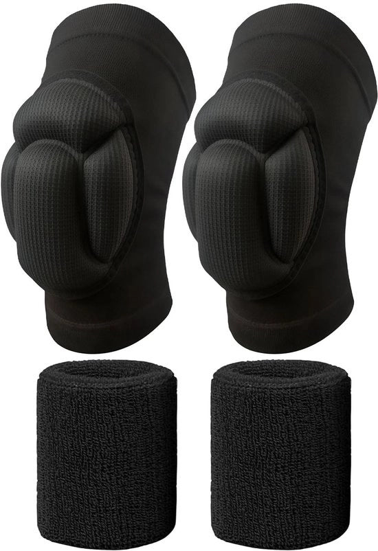 Protezione ginocchia 20 mm spessore schiuma EVA antiscivolo flessibile per volley pallavolo danza giardinaggio scelta professionale confortevole e flessibile protezione ginocchia