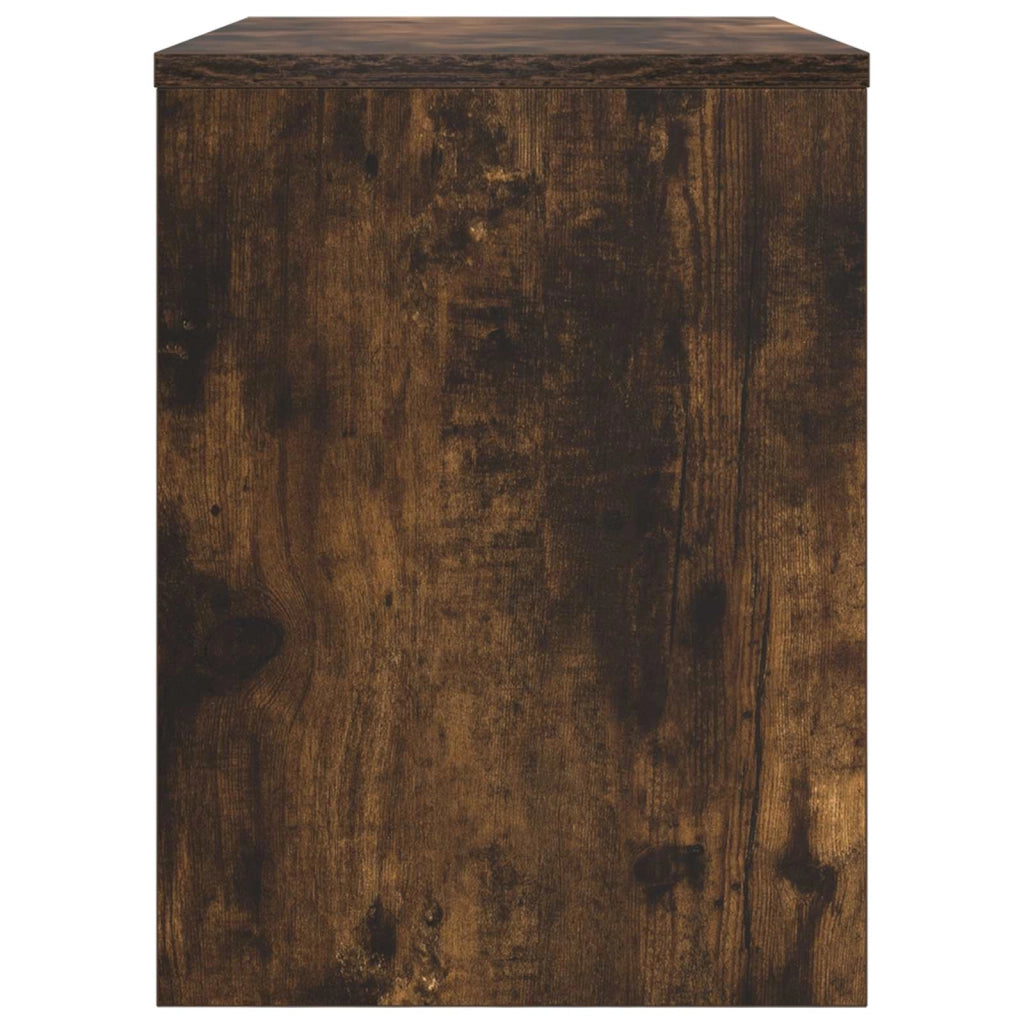 Mobile porta TV rettangolare moderno con ripiano 60 x 30 x 40 cm in legno di rovere fumé 02_0058365