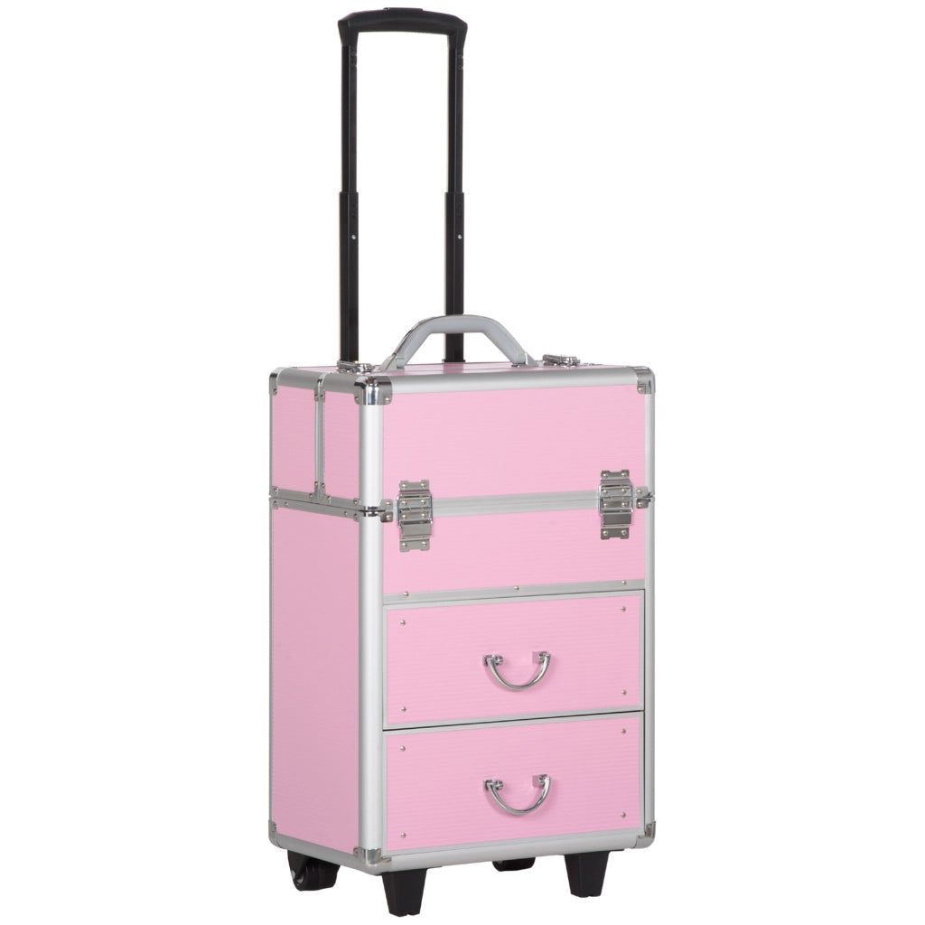 Cassettiera per Trucco ¨C Zephmum ¨C Rosa 36x23x58cm