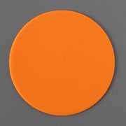 Onderzetti antiscivolo in silicone per bevande - protezione contro graffi - arancione
