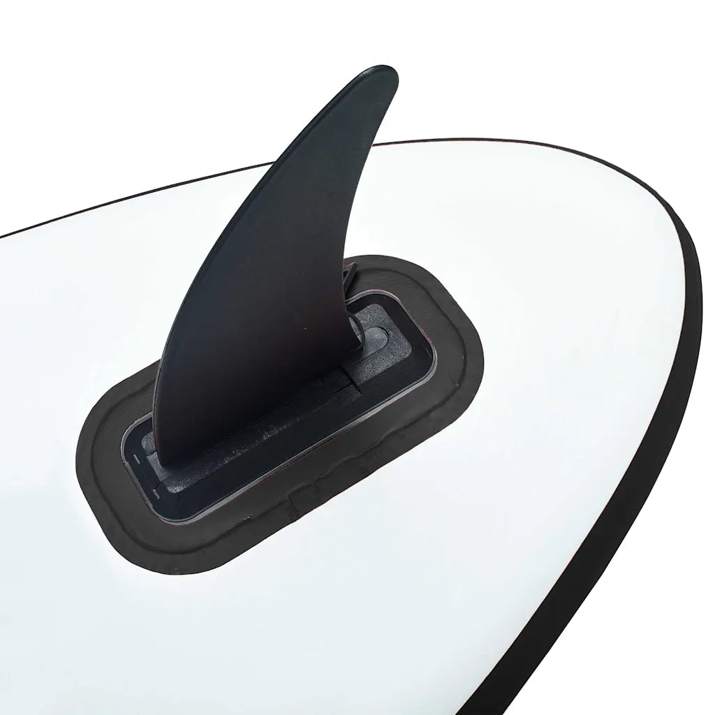 Set Tavola Gonfiabile da SUP con Vela Nero e Bianco cod mxl 69817