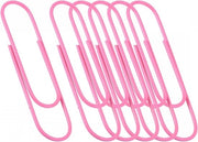 Paperclip rotondo in acciaio inossidabile, 20 pezzi, 7,9 cm, per ufficio e casa.