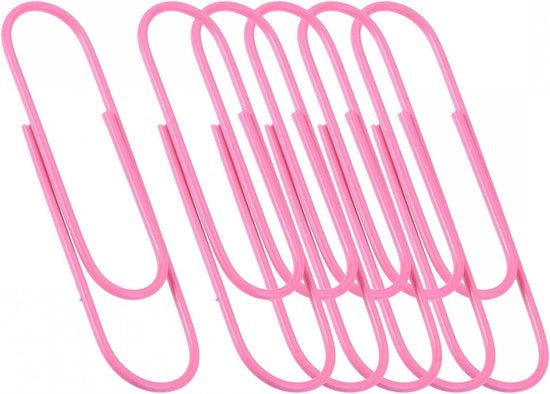 Paperclip rotondo in acciaio inossidabile, 20 pezzi, 7,9 cm, per ufficio e casa.