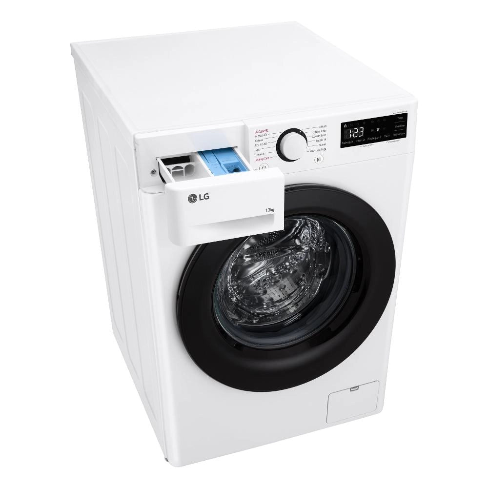 Lavatrice A Carcio Frontale Lg 13 Kg Serie R3 F4R3013NSWB AI DD Classe A -20% 1400 Giri (A85xL60xP61,5) Lavaggio A Vapore Allergy Care Inverter Direct Drive