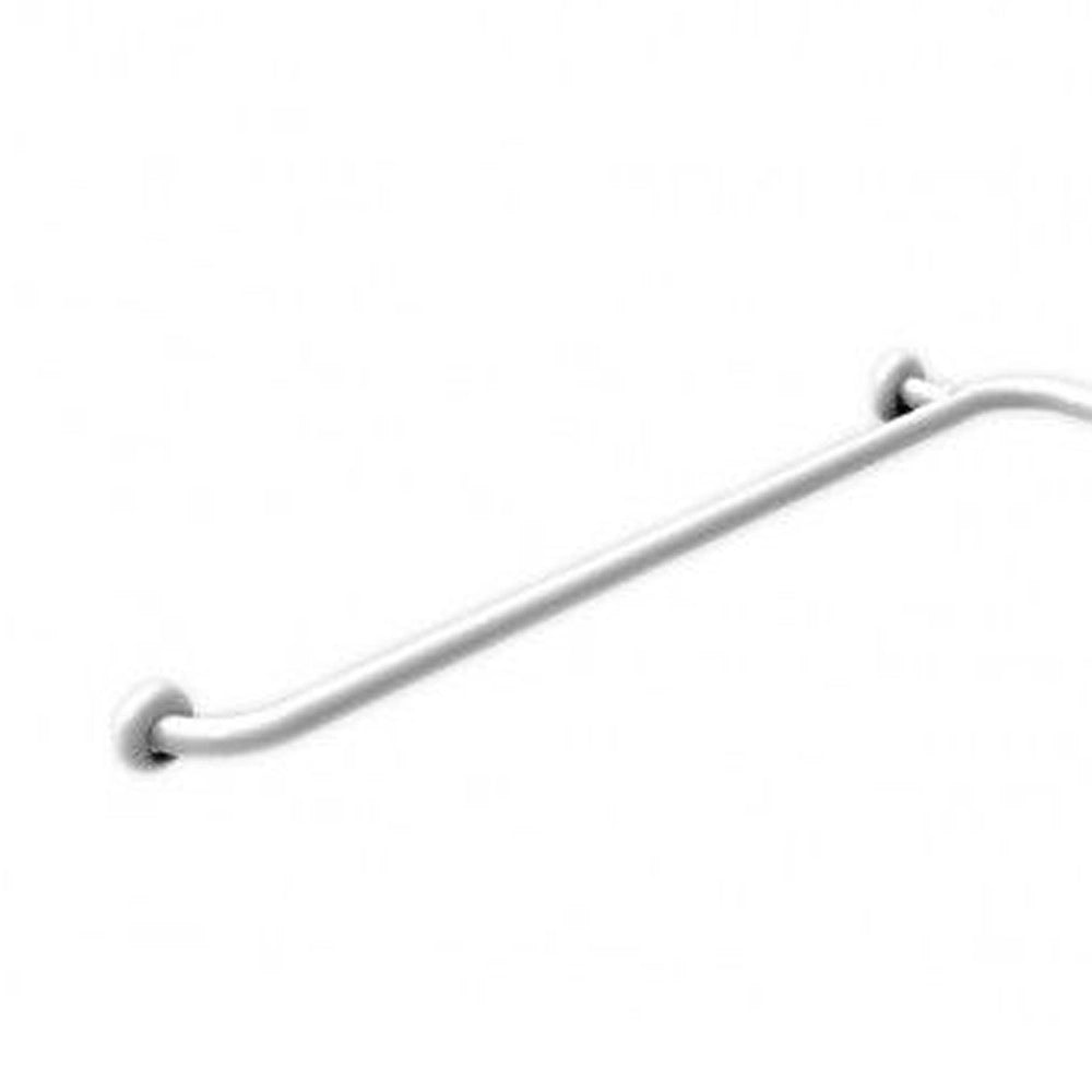 Maniglia angolare con verticale laterale universale 110x60x60h inox bianco