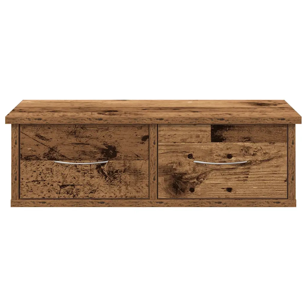 Armadietto a Muro Legno Antico 60x26x18,5 cm in Truciolato 855858