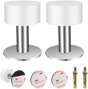 Stopper per porte autofissante - acciaio inossidabile - 1 pezzo - 6 cm x 4,5 cm x 4 cm