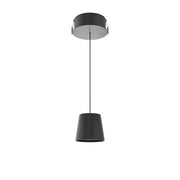 Lievo Lampada a sospensione Space 8 LED 8W 38º Switch 2700K/3200K/4000K Nero Opaco, design modulare per illuminazione d'accento di alta qualità