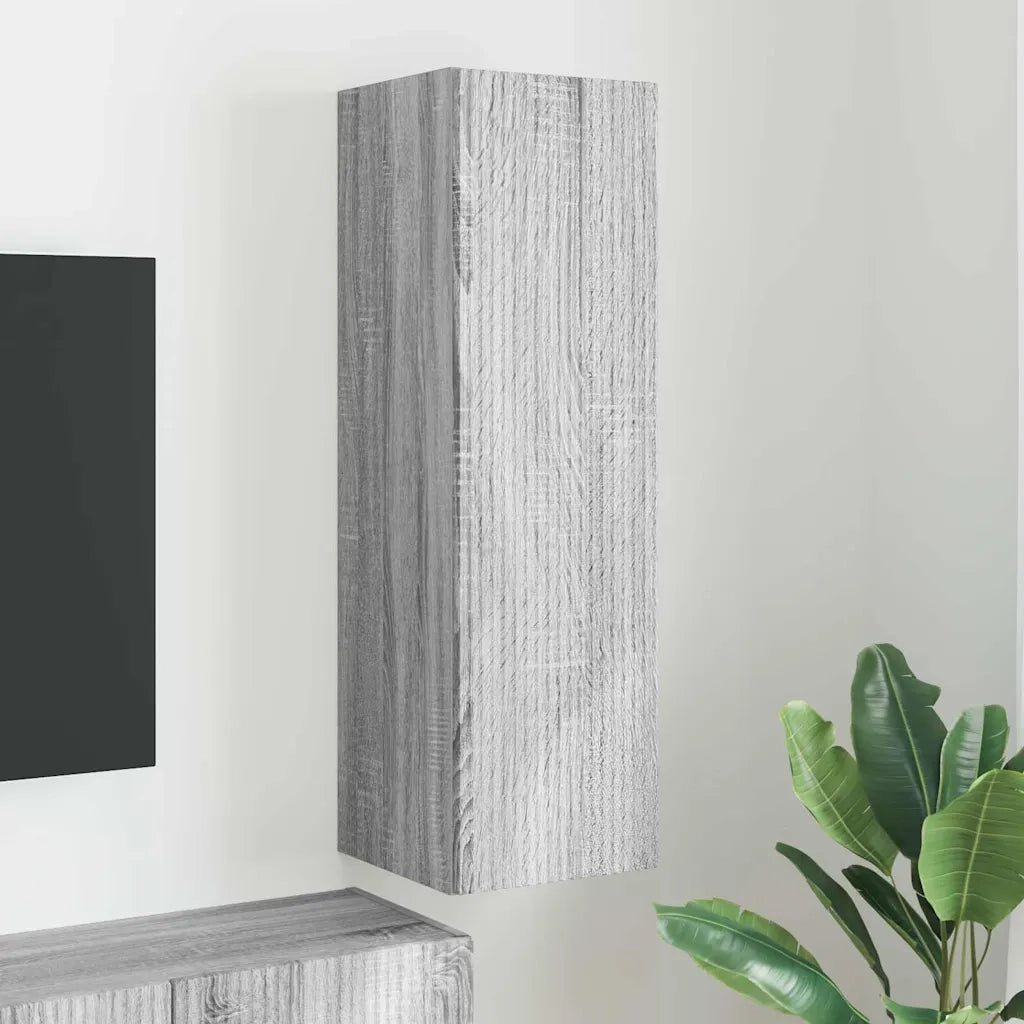 Mobile TV da parete Grigio Sonoma 30 x 31 x 100 cm 892321
