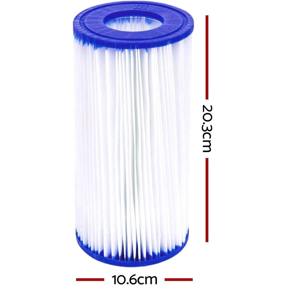 Trade Shop - Filtro Cartuccia Iii-a Di Ricambio Per Pompe Da 5.678l/h Pompa Per Piscina 58012 -