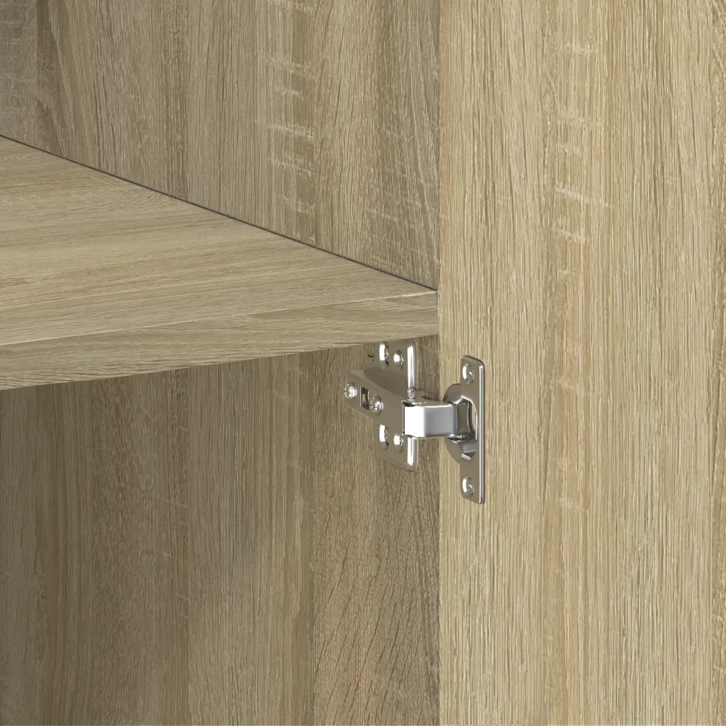 vidaXL Armadietto Rovere Sonoma 80x42,5x225 cm in Truciolato