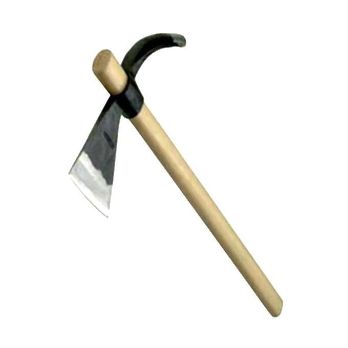 Rinaldi 506M Sgorbia con Scurotto Piccozzino acciaio forgiato 800 Kg manico legno 45 cm doppia funzione