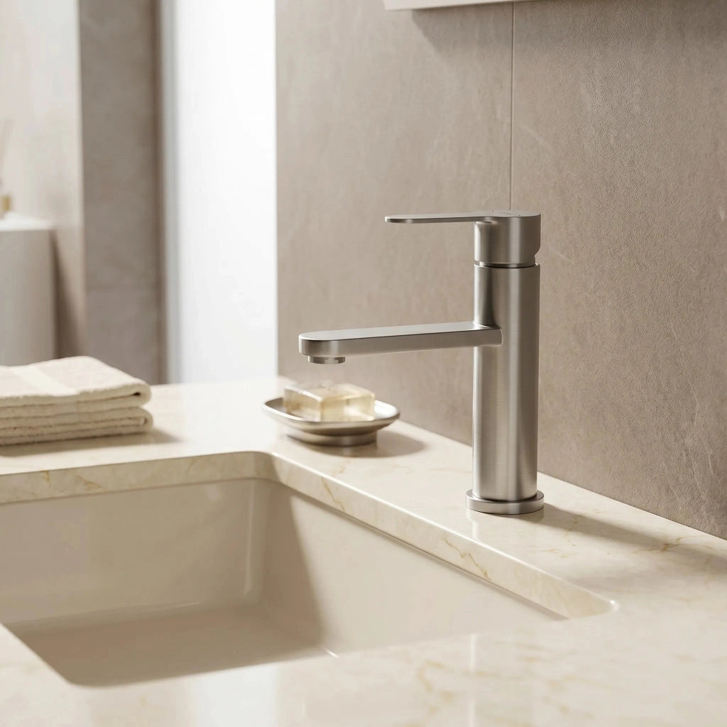 Rubinetto Da Bagno Rea Arcos Brush Nickel