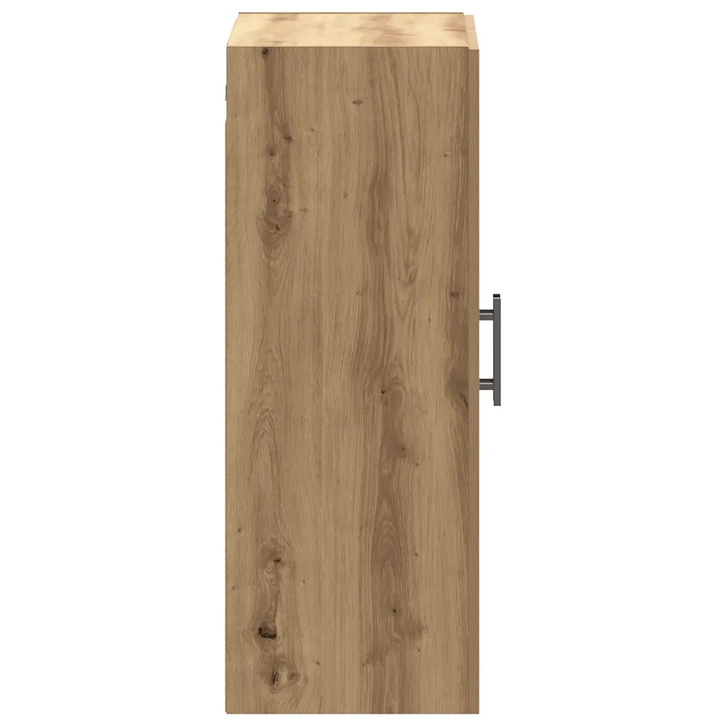 Mobile a Parete Rovere Artigianale 69,5x34x90 cm