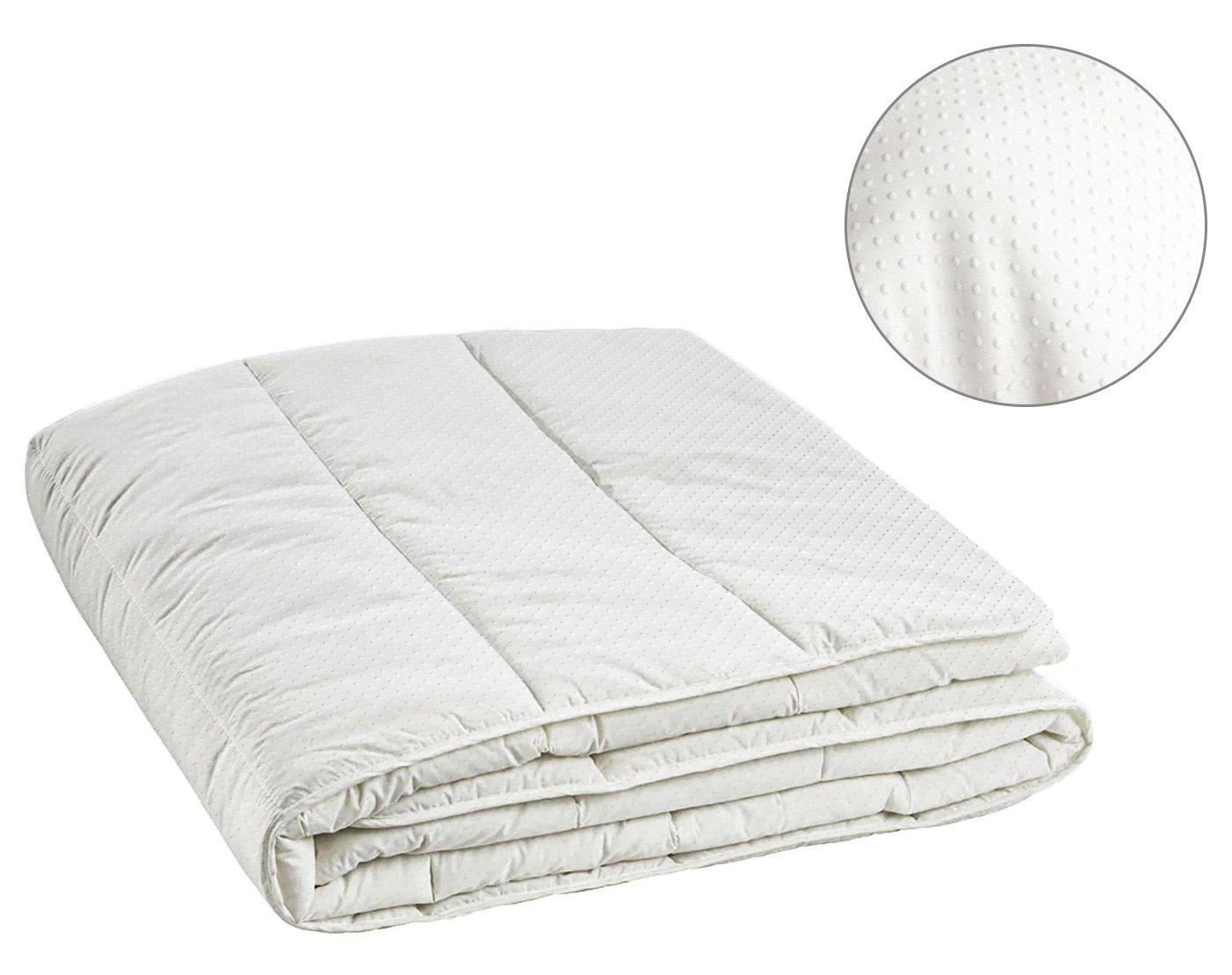 Piumino Interno Matrimoniale Trapuntato 100gr Air3D Bianco