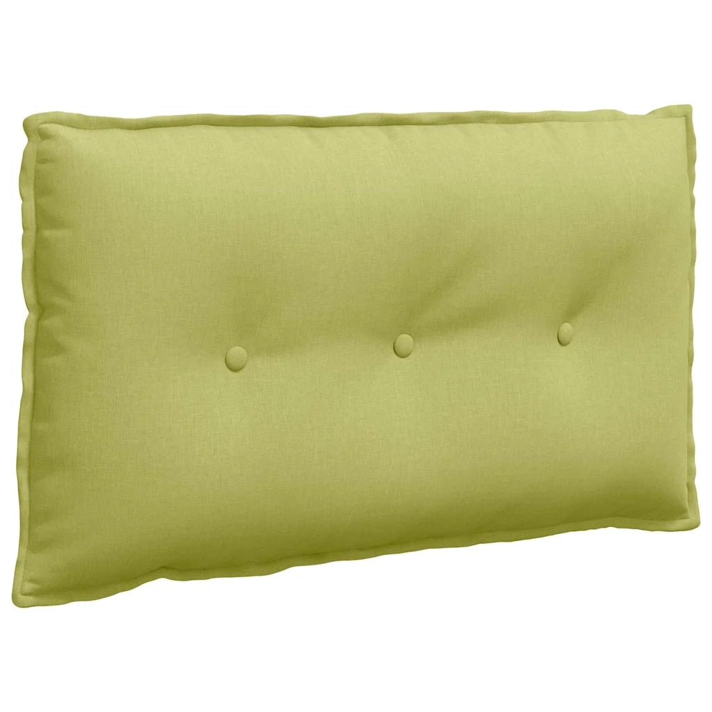 Cuscino per Schiena Verde chiaro 80 x 19 x 50 cm Tessuto