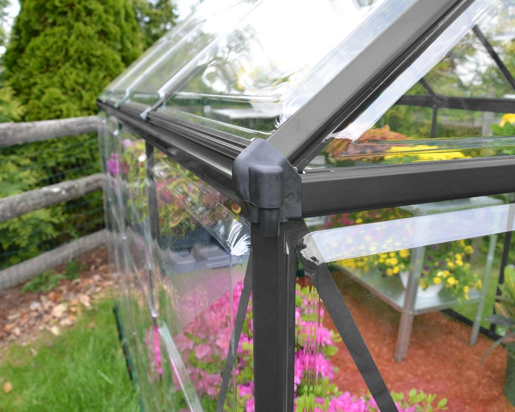 Harmony Trasparente Serra Da Giardino in Policarbonato 306X185X208 cm  Grigio