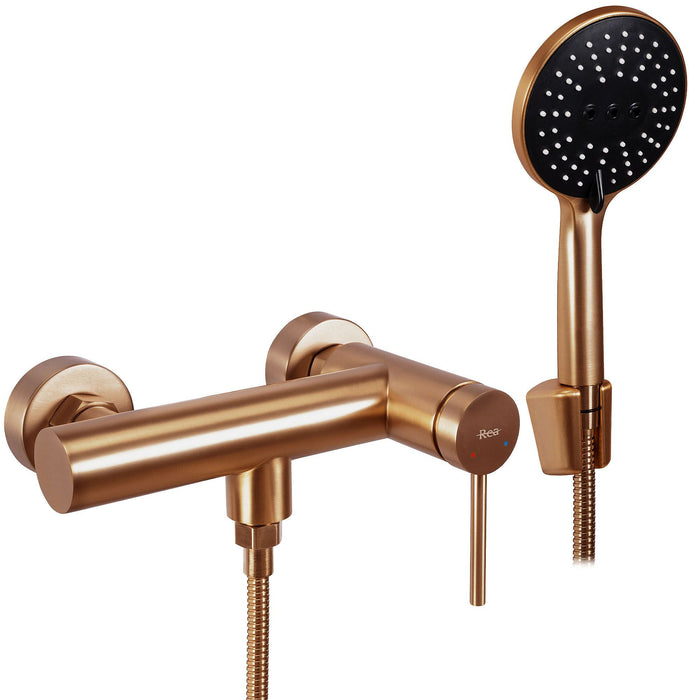 Rubinetto Doccia Rea Foss/clif Brush Copper