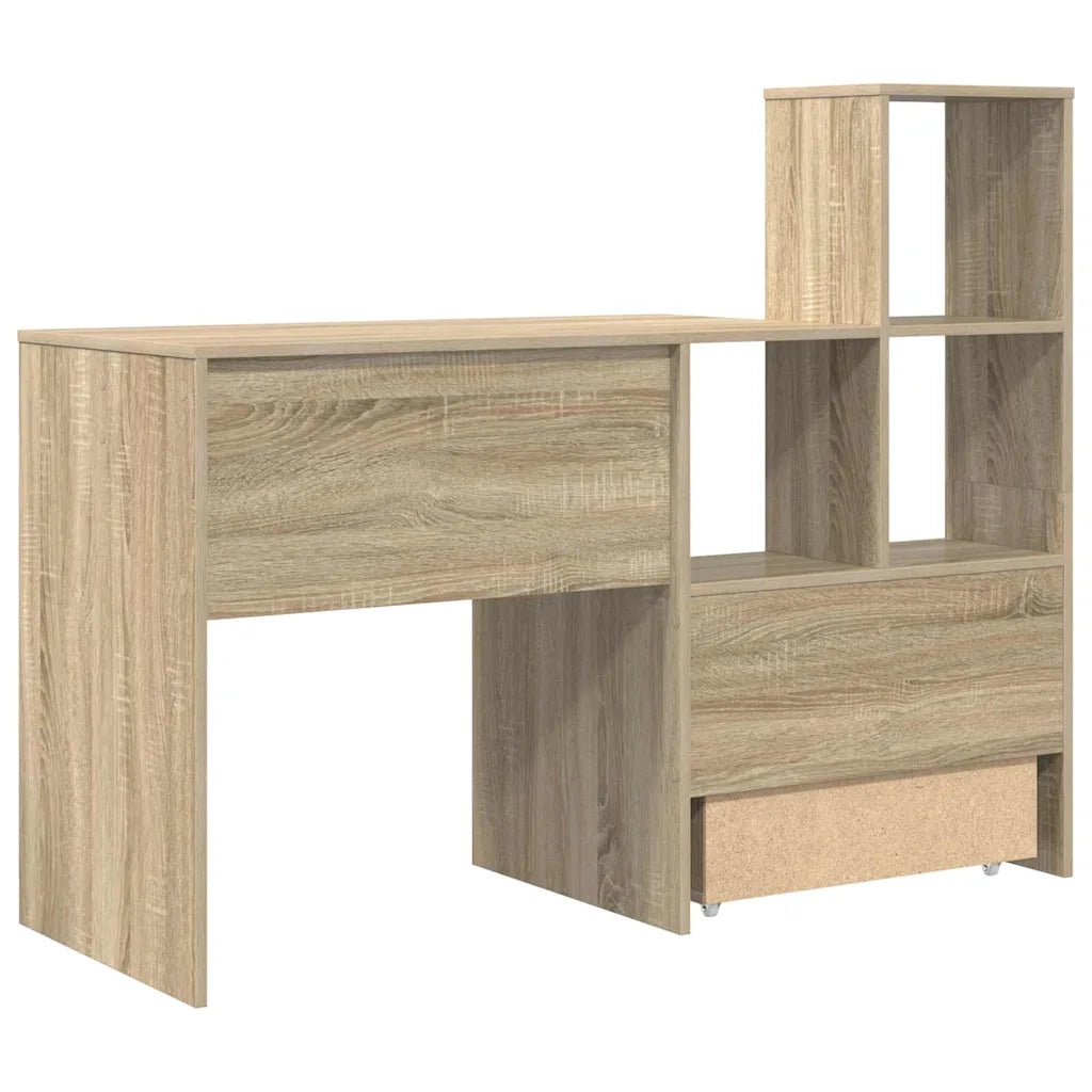 Scrivania Rovere Sonoma 131,5 x 50 x 106,5 cm Legno multistrato 3337267