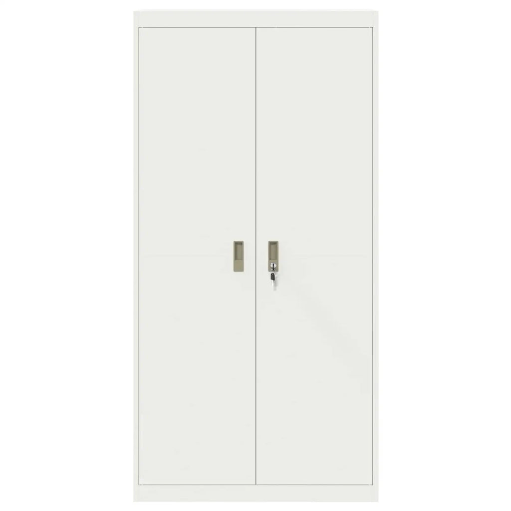 Armadio Bianco 90 x 40 x 180 cm Acciaio
