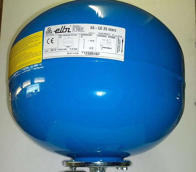 VASO per AUTOCLAVE Intercambiabile  A MEMBRANA  AS25 CE LT 24 Diametro 86